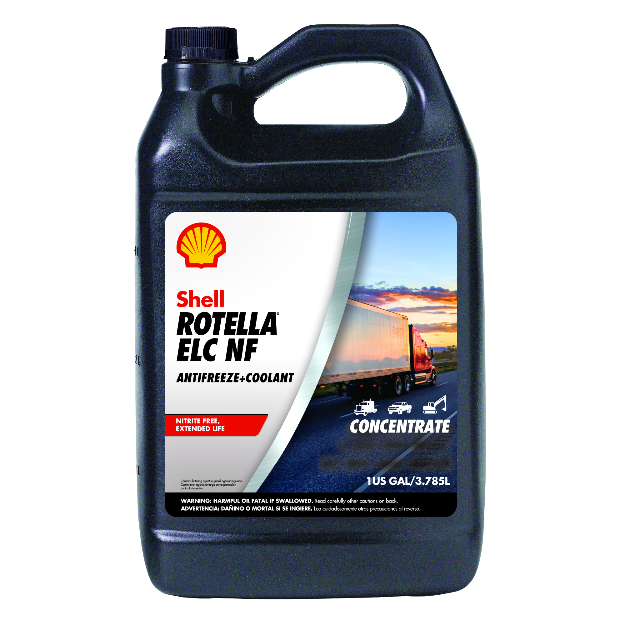 Shell Rotella ELC Nitrite Free Concentrate - Red | Container: 1 Gallon Jug | Shipped as: Case of 6 X 1 Gallon Jugs