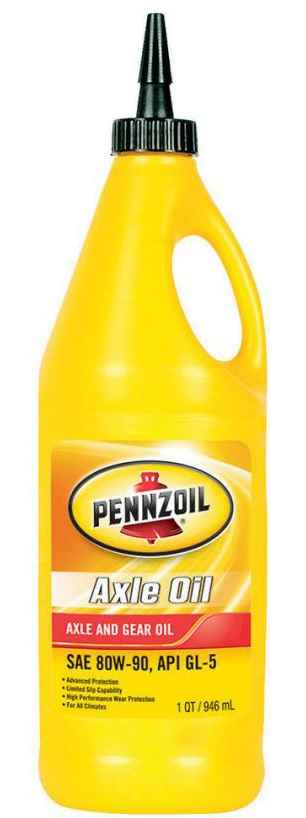 Pennzoil Axle SAE 80W-90 -  | Container: 1 qt Bottle | Shipped as: Case of 12 X 1 qt Bottles