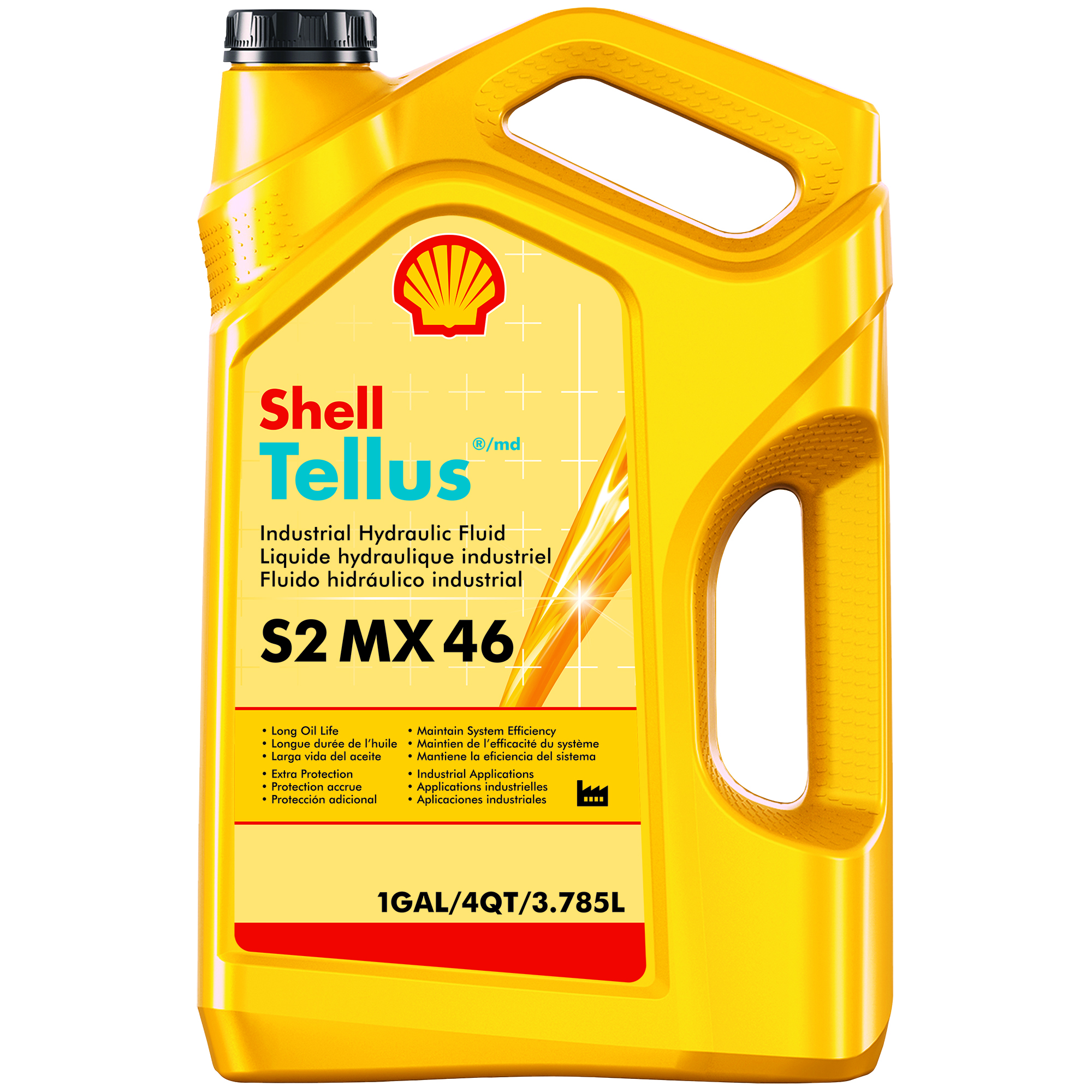 Shell Tellus S2 MX 46  -  | Container: 1 Gallon Jug | Shipped as: Case of 3 X 1 Gallon Jugs