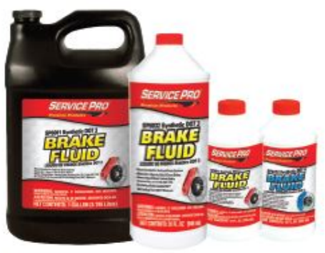 Service Pro Synthetic DOT 3 Brake Fluid | Container: 5 Gallon Pail  | Shipped as: 1 x 5 Gallon Pail