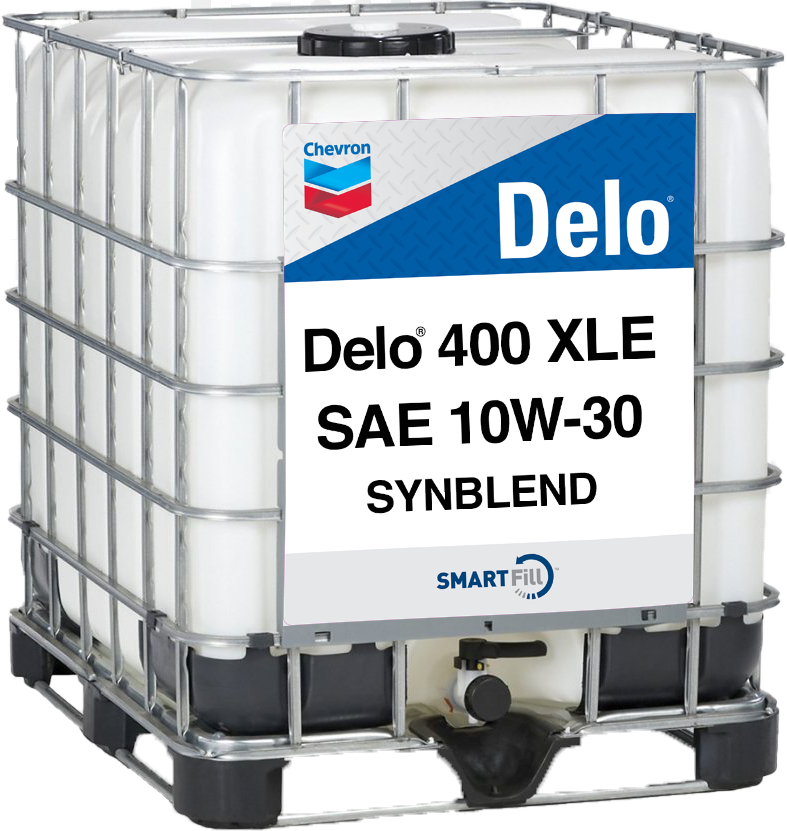 Chevron Delo 400 XLE SAE 10W-30 (Synblend)   -  | Container: 275 Gallon Tote | Shipped as: 1 X 275 Gallon Tote