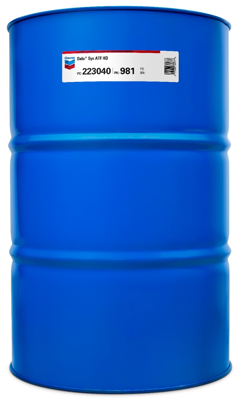 Chevron Delo Syn ATF HD   -  | Container: 55 Gallon Drum | Shipped as: 1 X 55 Gallon Drum