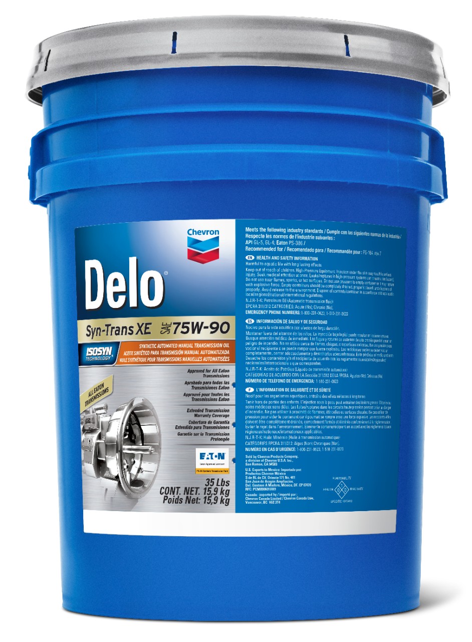 Chevron Delo Syn-Trans XE SAE 75W-90   -  | Container: 33 lb Pail | Shipped as: 1 X 33 lb Pail