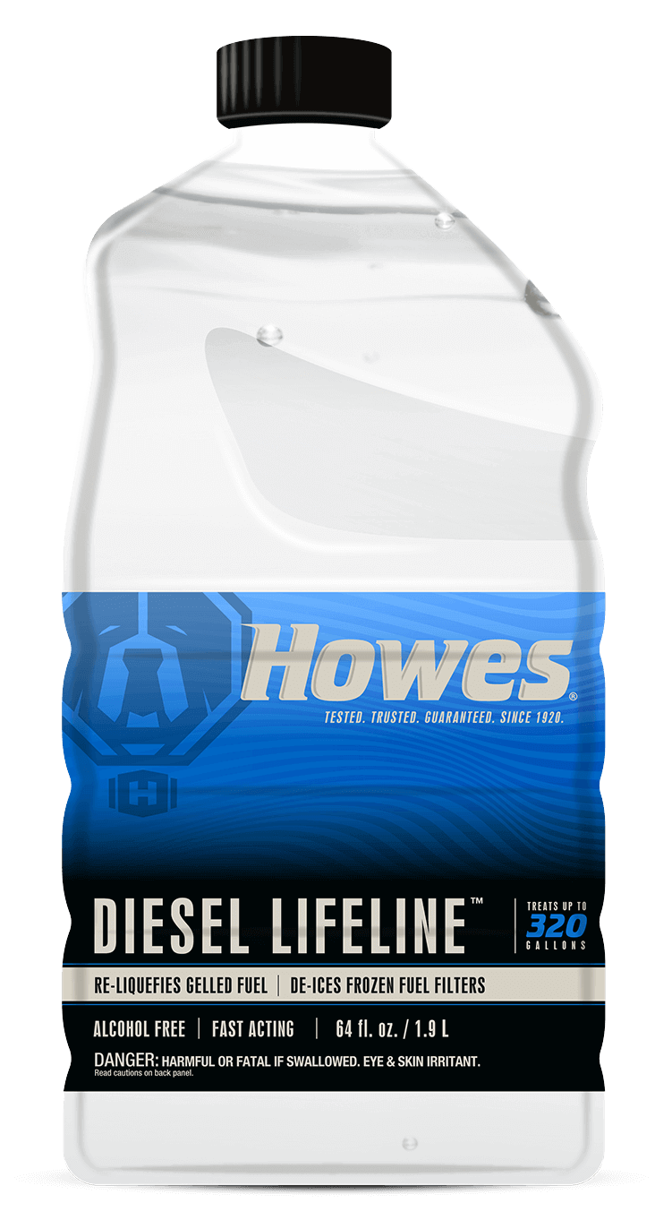 Howes Diesel Lifeline Re-Liquefier and De-Icer | Container: 1/2 Gallon Jug | Shipped as: Case of 6 X 1/2 Gallon Jugs