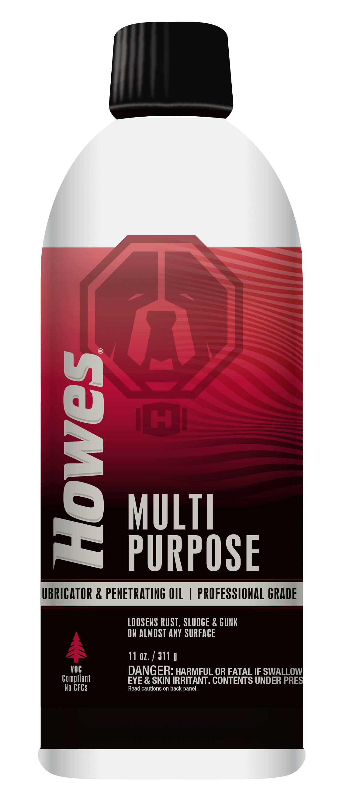 Howes Multi-Purpose Lubricator and Penetrating Oil (Aerosol) | Container: 11.25 Oz Aerosol Spray | Shipped as: Case of 12 X 11.25 Oz Aerosol Spray