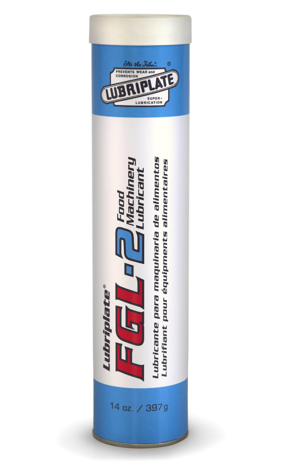 Lubriplate FGL-2 NLGI #2 Aluminum Complex Grease -  | Container: 14 oz Cartridge | Shipped as: Case of 10 x 14 oz. Cartridges