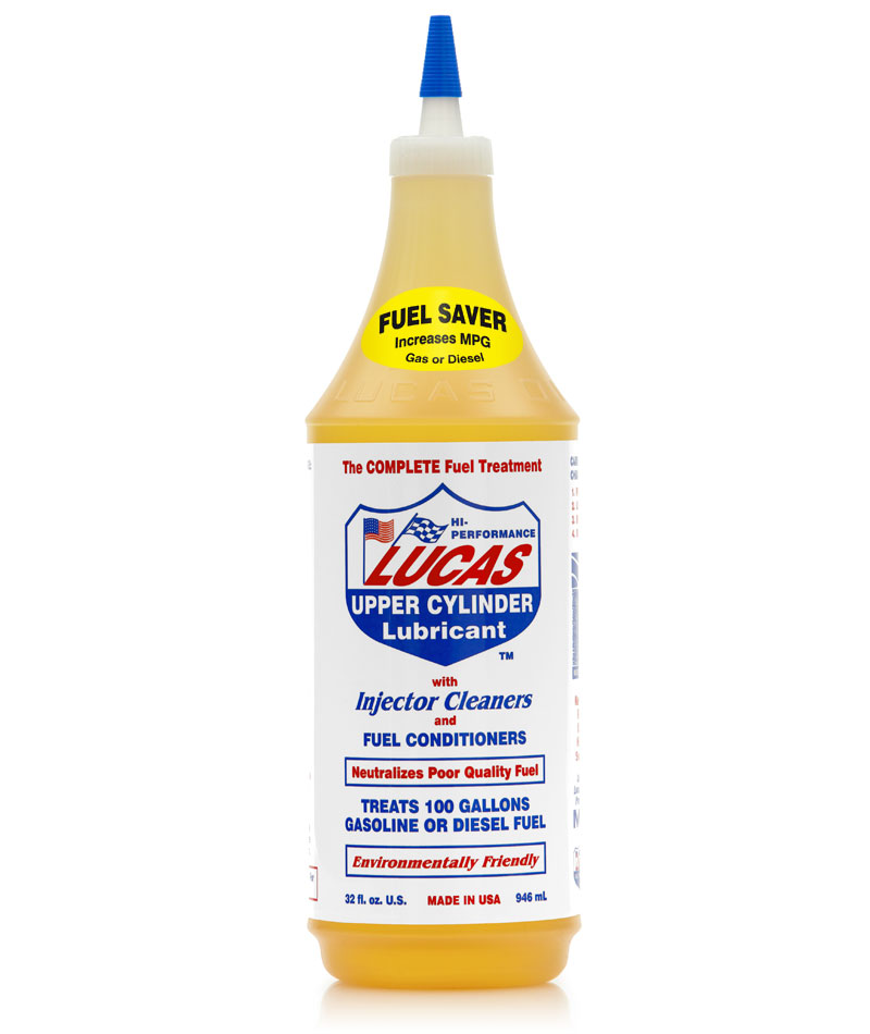 Lucas Upper Cylinder Lubricant Fuel Treatment | Container: 1 Qt Bottle | Shipped as: Case of 12 X 1 Qt Bottles