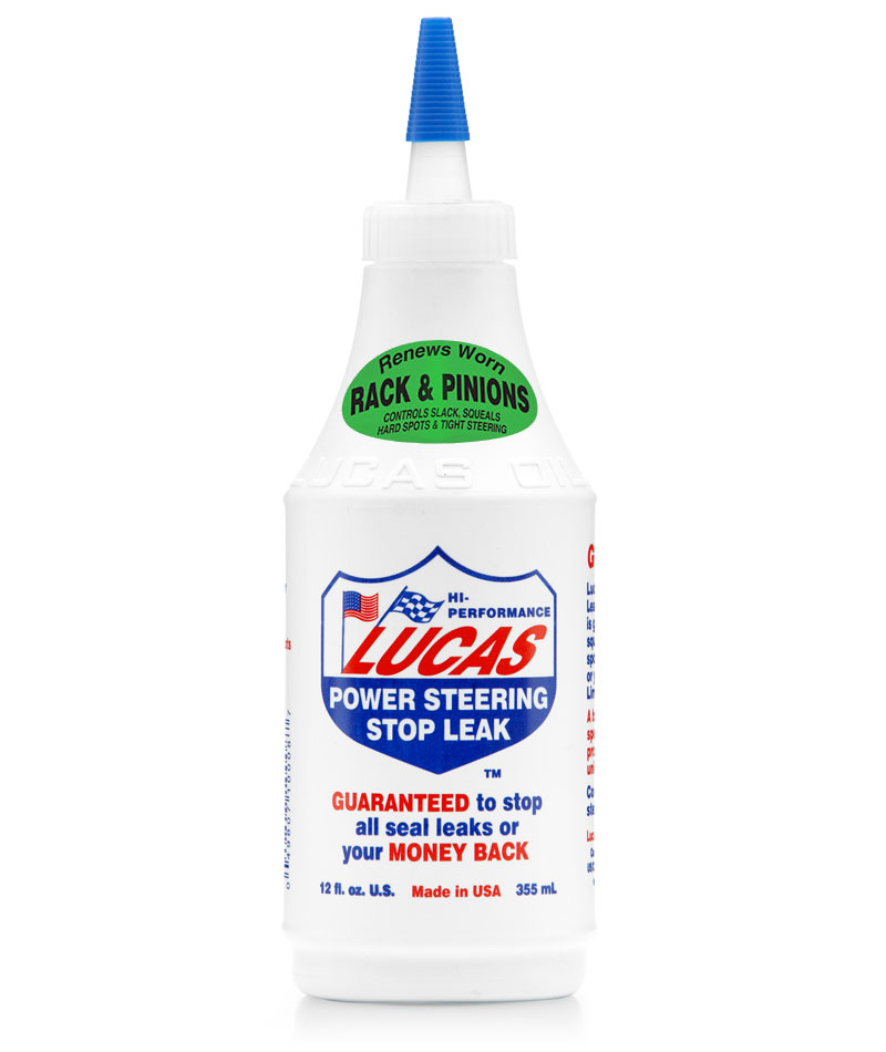 Lucas Power Steering Stop Leak | Container: 12 oz Bottle | Shipped as: Case of 12 X 12 oz Bottles