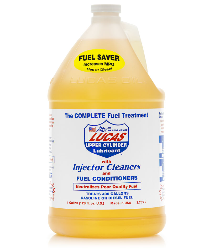 Lucas Upper Cylinder Lubricant Fuel Treatment | Container: 1 Gallon Jug | Shipped as: Case of 4 X 1 Gallon Jugs