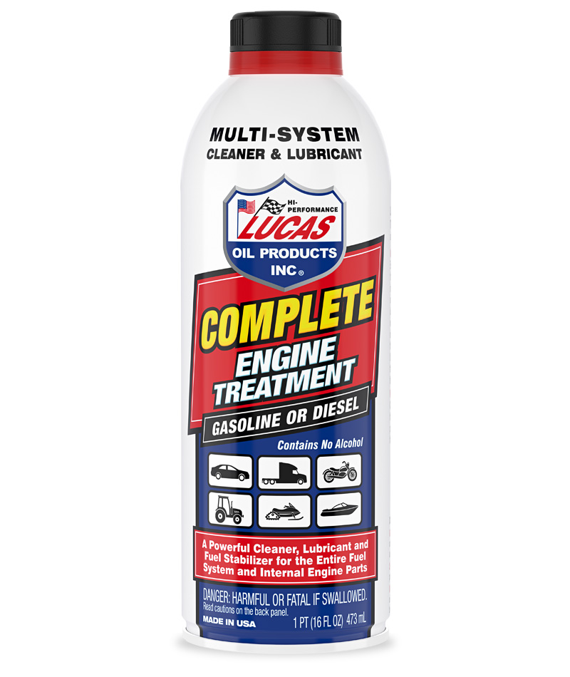 Lucas Complete Engine Treatment | Container: 16 oz Can | Shipped as: Case of 12 X 16 oz Cans