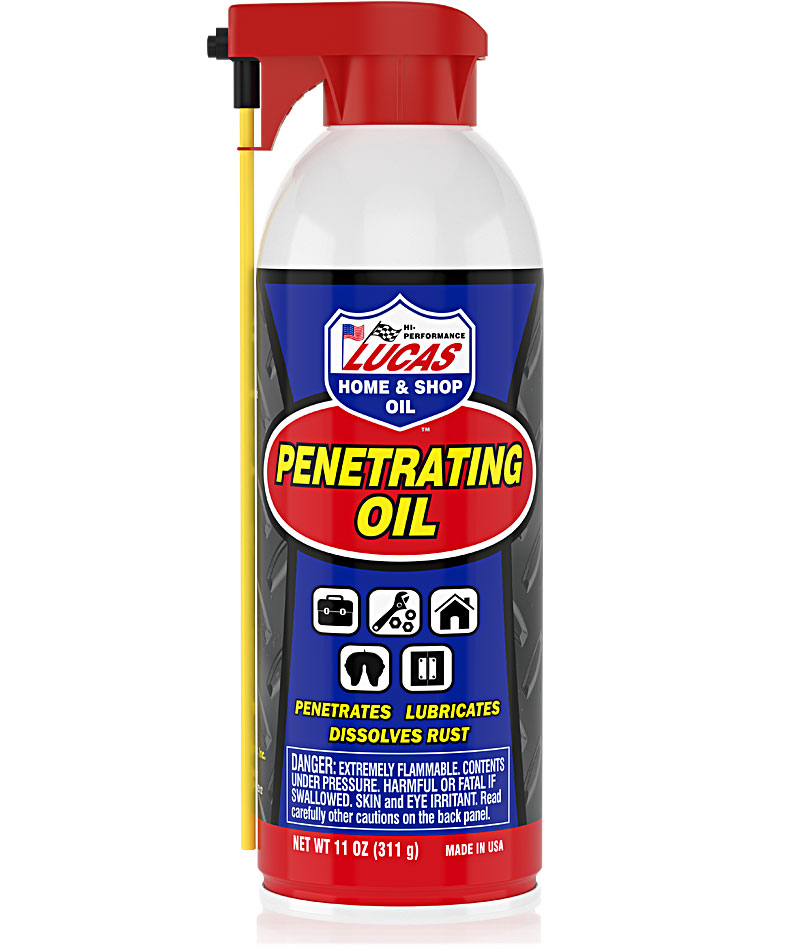 Lucas Penetrating Oil Aerosol | Container: 11 oz Aerosol Can | Shipped as: Case of 12 X 11 oz Aerosol Cans