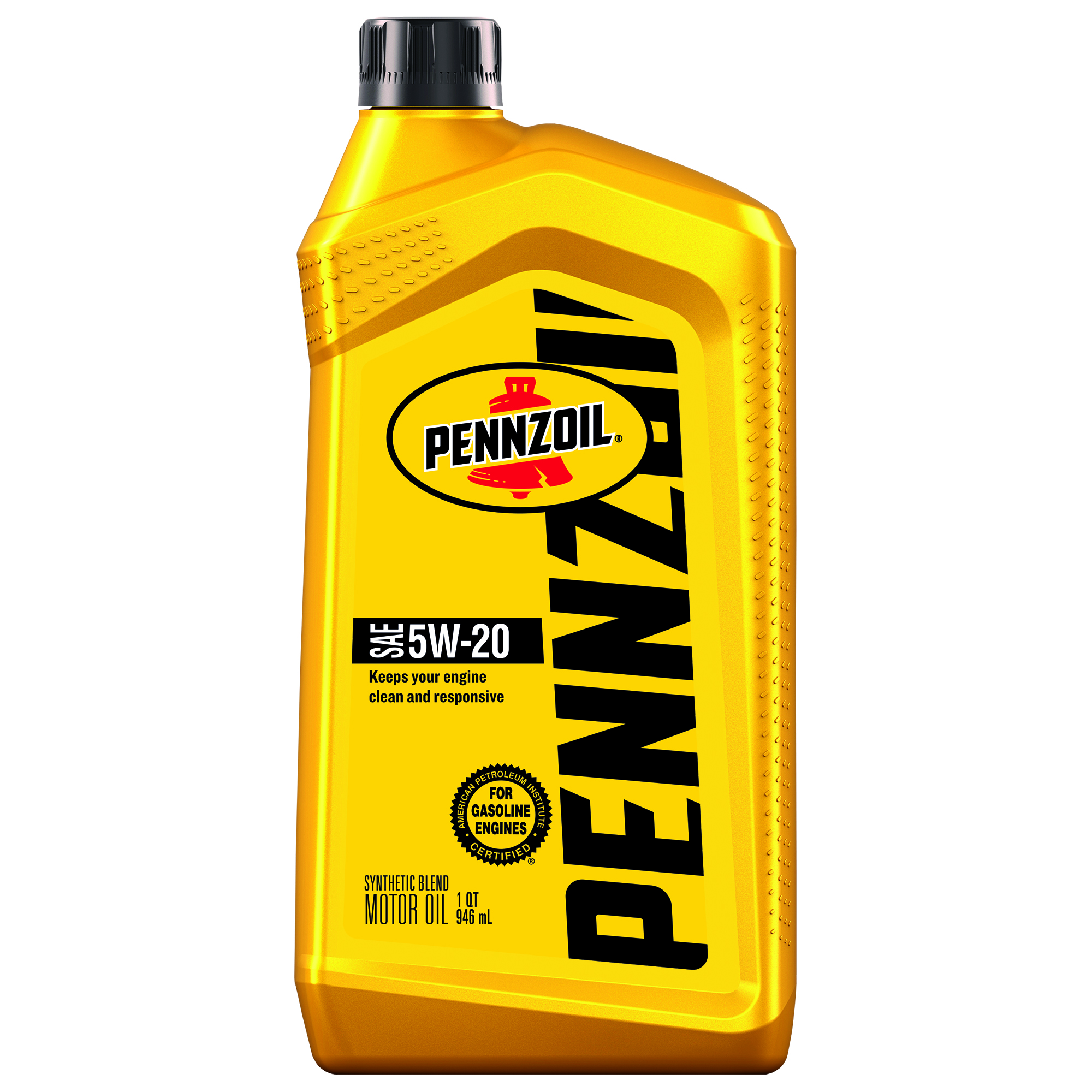 Pennzoil SAE 5W-20 Motor Oil -  | Container: 1 Qt Bottle | Shipped as: Case of 6 X 1 Qt Bottles