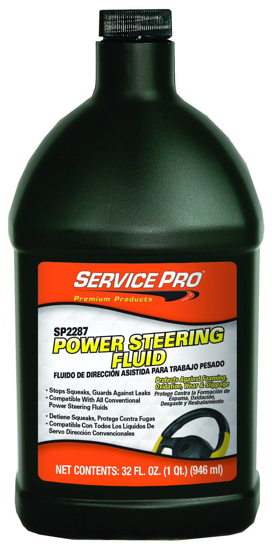 Service Pro Power Steering Fluid | Container: 32 Oz Bottle | Shipped as: Case of 12 x 32 oz Bottles