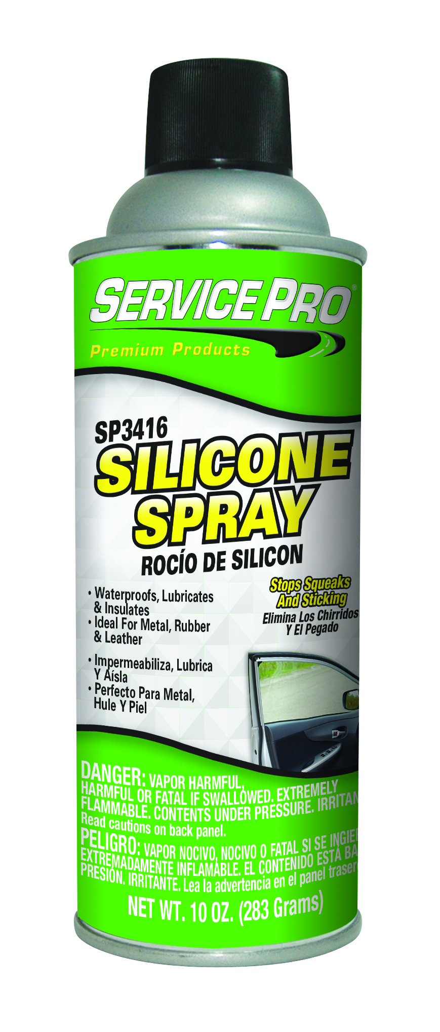 Service Pro Silicone Spray | Container: 10 Oz Aerosol Can | Shipped as: Case of 12 x 10 oz Aerosol Cans