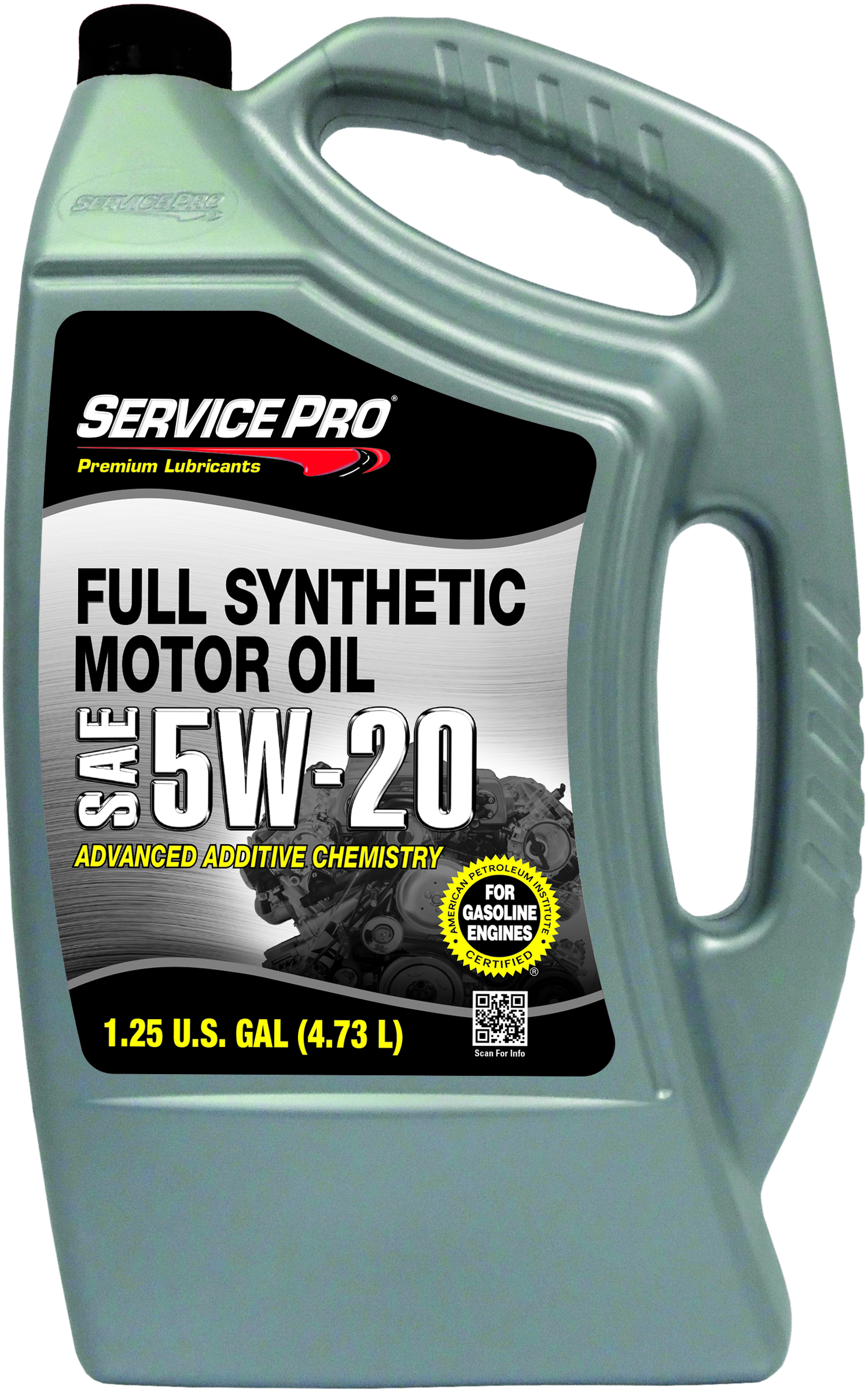 Service Pro Premium Full Synthetic Motor Oil 5W-20 -  | Container: 5 Qt Jug | Shipped as: Case of 3 X 5 Qt Jugs