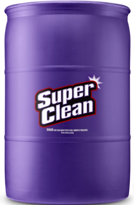 SuperClean Multi-Surface All Purpose Cleaner Degreaser  |  1 x 55 Gallon Drum | Container: 55 Gallon Drum | Shipped as: 1 x 55 Gallon Drum