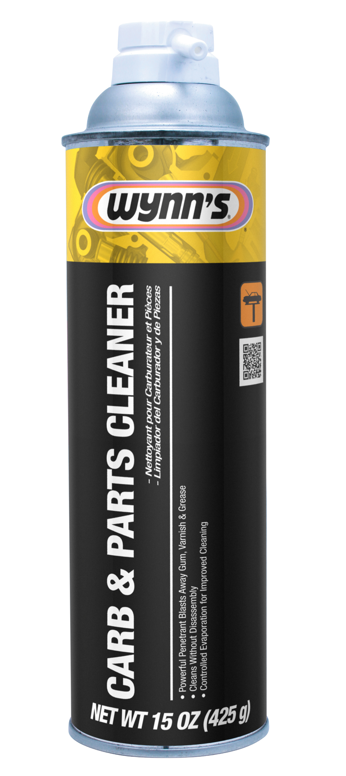 Wynn's Carb & Parts Cleaner, 12 x 15 Ounce Aerosol Can, White | Container: 15oz Aerosol Spray Can | Shipped as: Case of 12 x 15oz Aerosol Spray Cans