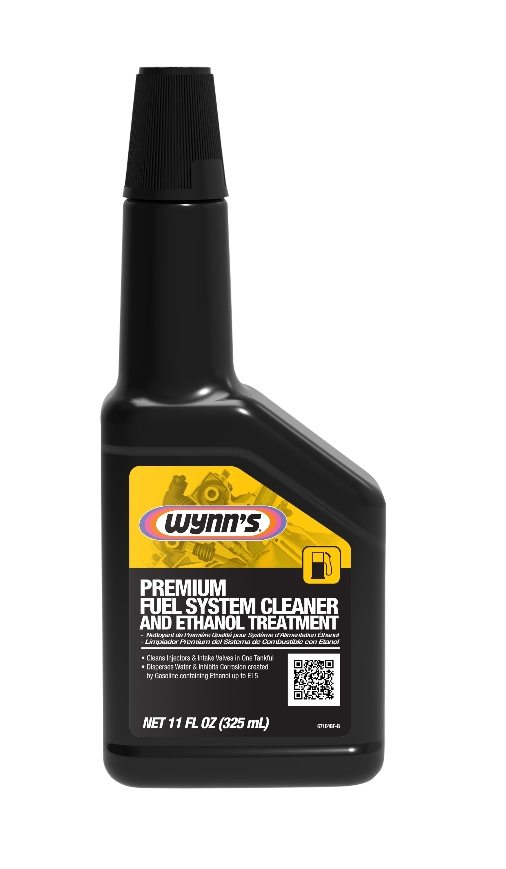 Wynn's Premium Fuel System Cleaner & Ethanol Treatment, Case of 12 x 12 Ounce Bottles, Amber | Container: 11oz Bottle | Shipped as: Case of 24 x 11oz Bottles